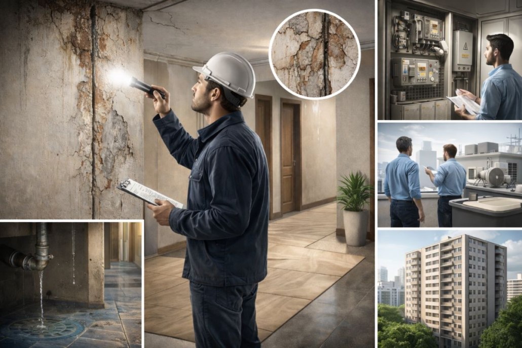 Inspeção predial (NBR 16747): quando fazer, o que analisa e como priorizar intervenções